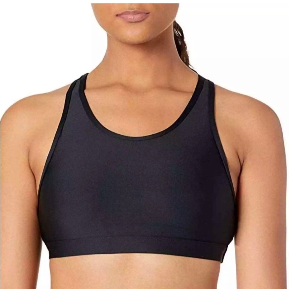 Roxy Black Sports Bra Intimates Racerback Small New